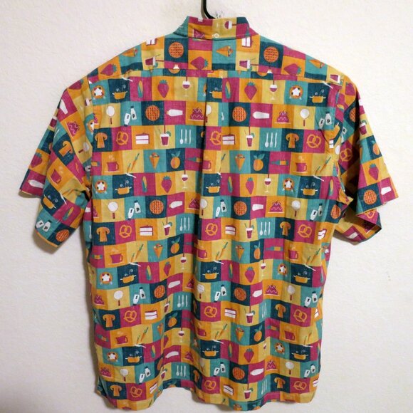 Reyn Spooner Shirt Mens 2XL Short Sleeve Button 2022 Food & Wine Festival - Picture 6 of 6